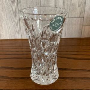 Lenox crystal bud small vase